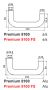 Комплект нажимных ручек dormakaba OGRO Premium 8100 для сплошных дверей
