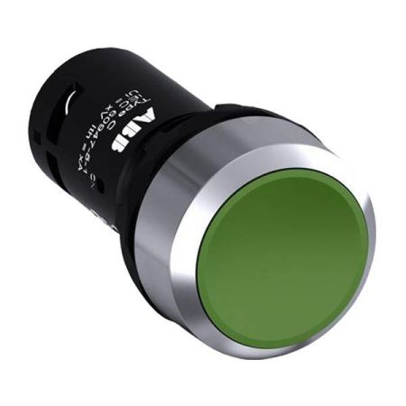 Кнопка зеленая с фиксацией 1НО+1HЗ ABB CP2-30G-11