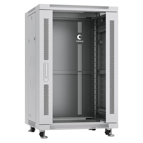 Шкаф телекоммуникационный 19" Cabeus SH-05C-18U60/60, напольный 18U