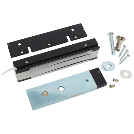 Электромагнитный замок AccordTec ML-200K-3 Premium Black с планкой Электромагнитный замок AccordTec ML-200K-3 Premium Black с планкой