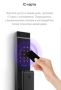 Электронный биометрический замок Moorgen X5+, Гардиан 32.21, видеоглазок, Face-ID, Wi-Fi