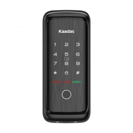 Электронный биометрический замок Kaadas R8-5GL с отпечатком пальца, для стеклянных дверей, накладной