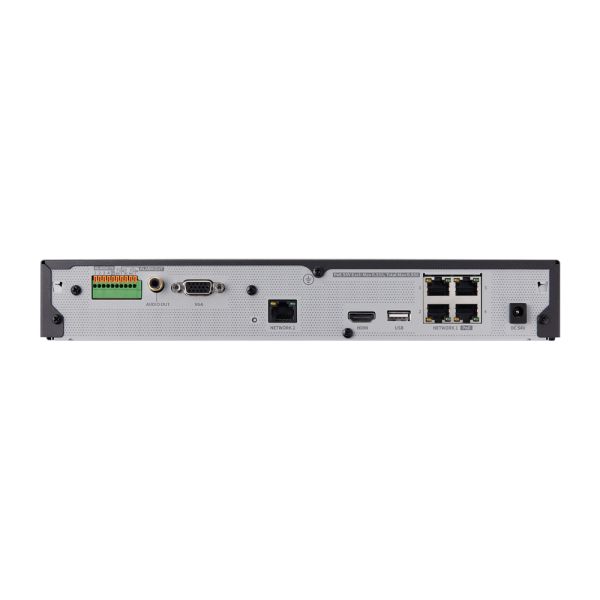 Сетевой 4-канальный PoE-видеорегистратор Wisenet XRN-420S