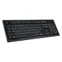 Клавиатура и мышь A4TECH 7100N, USB, беспроводной, черный