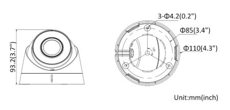 Уличная IP-камера 2Мп HiWatch DS-I203(D) (4 мм)