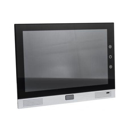 Электронный биометрический замок для двустворчатой двери Sanyo D701 USmart Go с видеонаблюдением, ручка-штанга