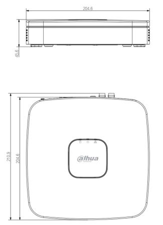4-канальный HDCVI-видеорегистратор Dahua DH-XVR5104C-I3 с распознаванием лиц