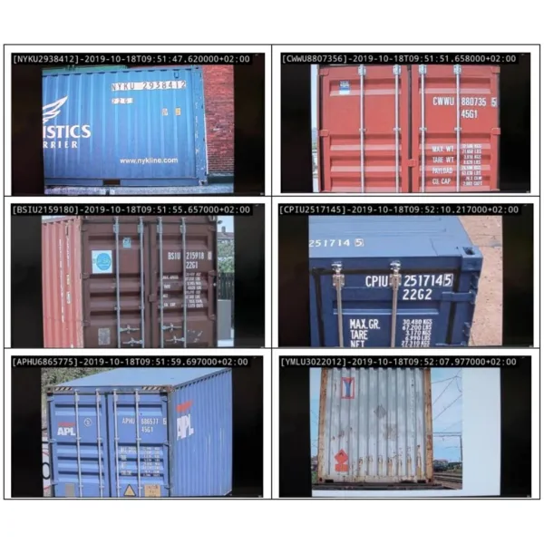 Программное обеспечение VaxOCR Containers On Camera 2.0 для распознавания и учета контейнерных номеров