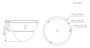 Купольная сетевая IP-видеокамера 2Мп Dahua DH-IPC-HDBW1230RP-ZS-S5 с ИК-подсветкой до 40 м
