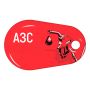 Бесконтактный RFID-брелок SMARTTAG Mifare 1k 4/7 byte UID
