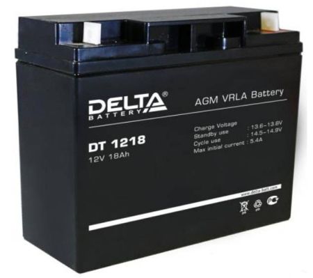 Аккумулятор DT 1218 (12В 18 Ач)
