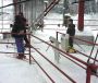 Турникет-трипод PERCo-TTR-04.1R из окрашенной стали, светло-бежевый (с планками)