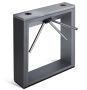 Турникет-трипод тумбовый PERCo-TTD-03.2G из окрашенной стали, темно-серый (с планками Антипаника)