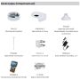 IP-видеокамера уличная 4Мп TiOS Dahua DH-IPC-HDW3449HP-AS-PV-0280B-S4 с ИИ и активным сдерживанием