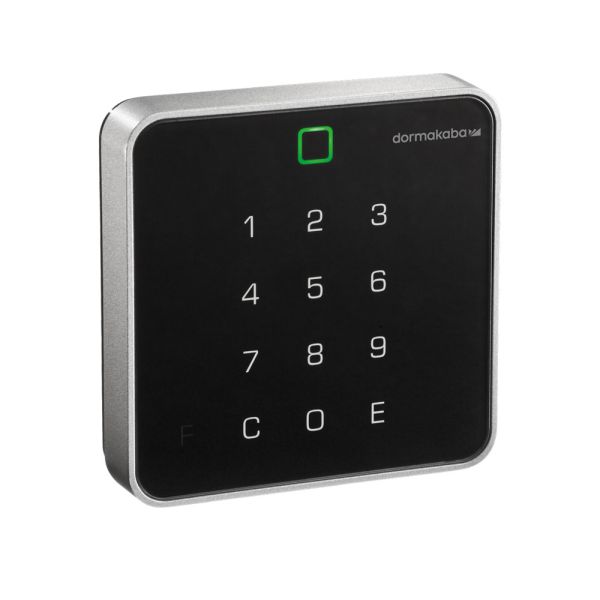 Считыватель dormakaba 9112-K6 MRD+BLE, для работы с ПО MATRIX PRO, с сенсорной клавиатурой