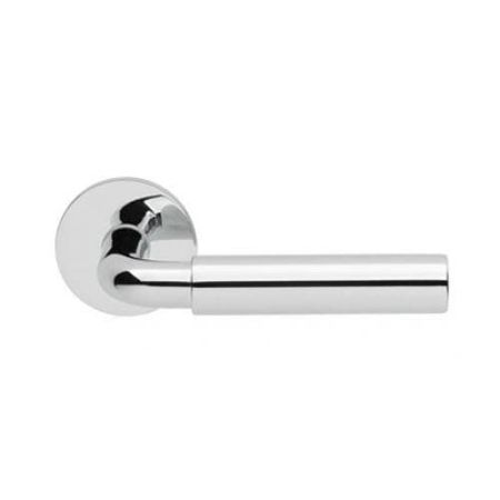 Ручка дверная Abloy Parlament 2/007 Ms Hcr (40 мм), латунь матовохромированная