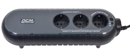 Источник бесперебойного питания POWERCOM WOW 300, 300VA/165W (2+1 EURO) Источник бесперебойного питания POWERCOM WOW 300, 300VA/165W (2+1 EURO)