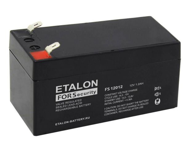 Аккумулятор Etalon FS 12012 (12В 1.2 А∙ч)