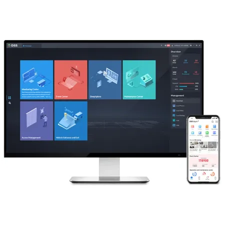 Программное обеспечение Dahua DSS Professional DSS8PRVB, базовая лицензия на 16 видеоканалов