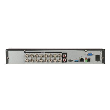 16-канальный HDCVI-видеорегистратор 4K Dahua DH-XVR5116H-4KL-I3 с распознаванием лиц