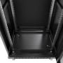 Шкаф телекоммуникационный 19" Cabeus SH-05C-27U60/60-BK, напольный