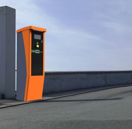 Въездная стойка ParkStyle PS-E2 (стандарт) на картах