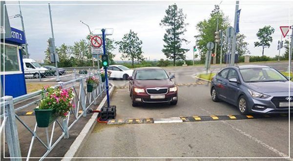 Телевизионная система досмотра днища автомобиля ТСАД