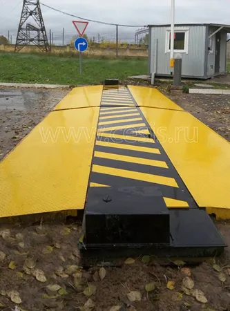 Дорожный блокиратор ЦеСИС ПРЕПОНА-П ДАБР.425728.009 с аппарелями, электромеханический Дорожный блокиратор ЦеСИС ПРЕПОНА-П ДАБР.425728.009 с аппарелями, электромеханический