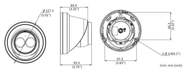 Уличная IP-видеокамера 2Мп HikVision DS-2CD2323G0-IU (6 мм) с микрофоном