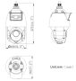 Скоростная PTZ IP-камера TandemVu 4Мп HikVision DS-2SE4C425MWG-E/14(F0) с ИК-подсветкой 100 м