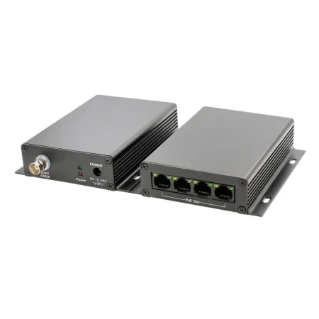 Приемопередатчик RVi-1NT20-4FP Ethernet сигнала с PoE