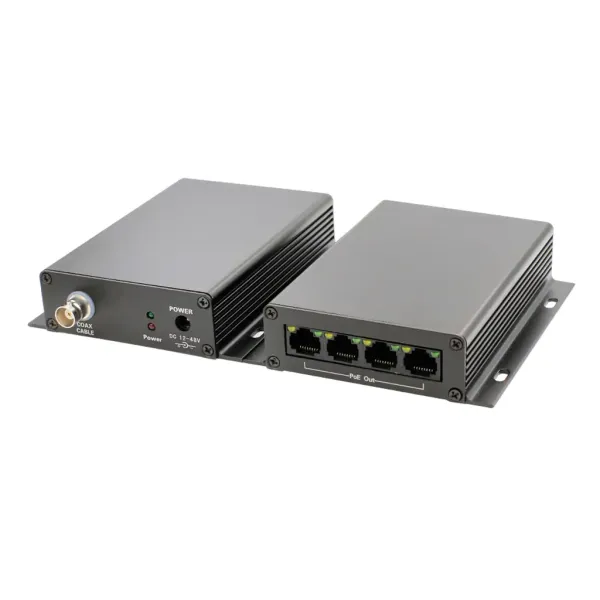 Приемопередатчик RVi-1NT20-4FP Ethernet сигнала с PoE