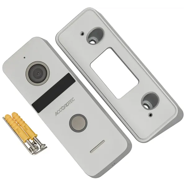 IP вызывная панель AccordTec AT-VD 312N SL серебро, с видеокамерой IP вызывная панель AccordTec AT-VD 312N SL серебро, с видеокамерой