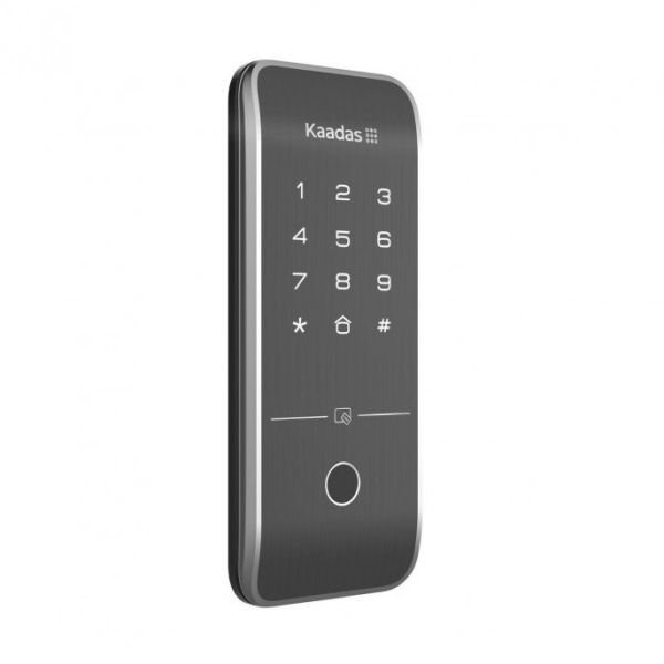 Электронный биометрический замок Kaadas R6-5 Black, накладной, без ручки