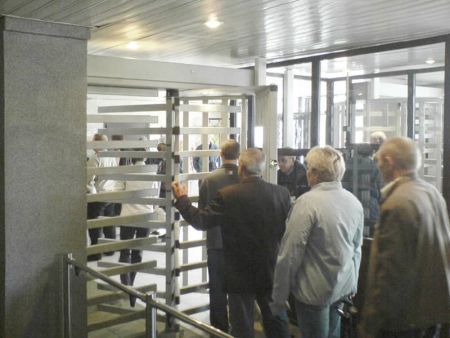 Турникет полноростовой PERCo-RTD-15.2R уличный с электромеханическим приводом