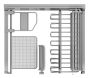Полноростовой турникет с калиткой для прохода с велосипедом Gotschlich Ecco 120 BFB Stainless (6ELK3A0BC-T)